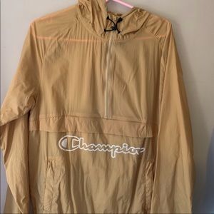 Champion logo windbreaker